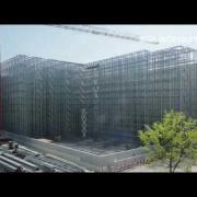 Construction of a Clad Rack High Bay Warehouse in Fast Motion