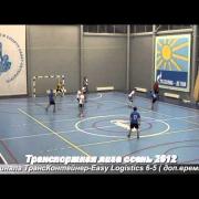 Транспортная лига осень 2012 ТрансКонтейнер Easy Logistics 6 5 доп время 1 0